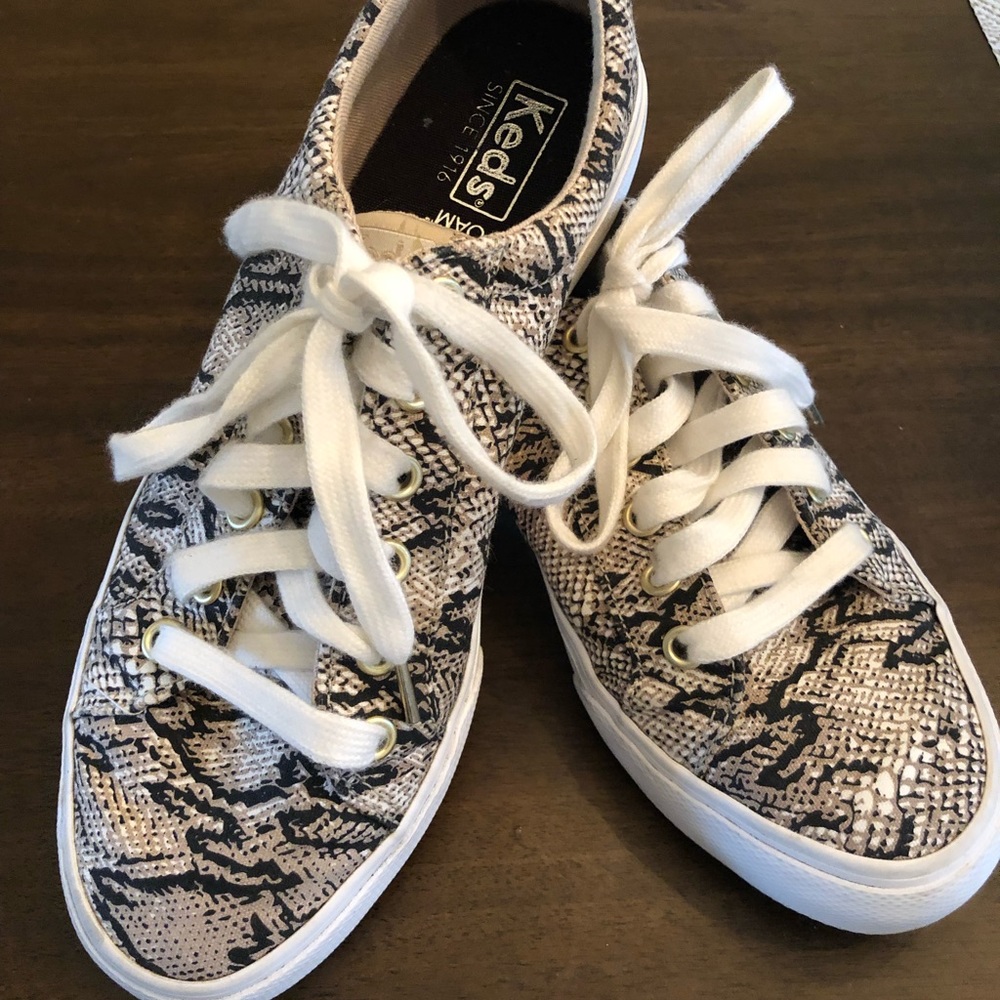 Snakeskin Keds Size 7- Good condition!